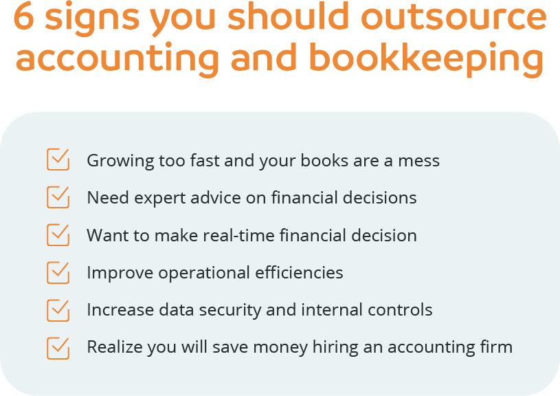 6 signs you should outsource accounting and bookkeeping