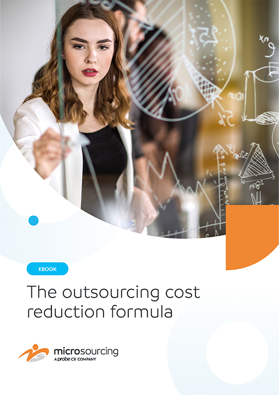 The outsourcing cost reduction formula