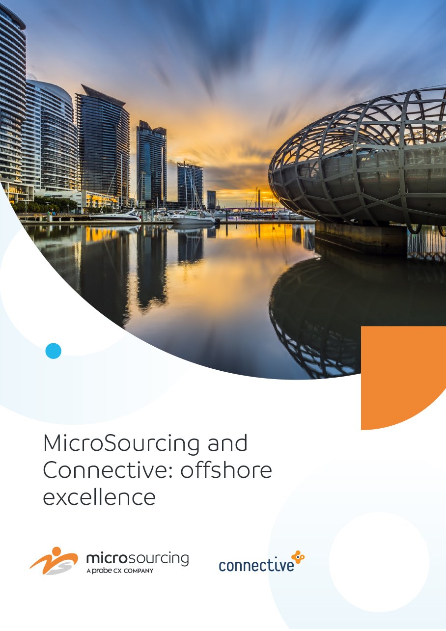 MicroSourcing and Connective: offshore excellence
