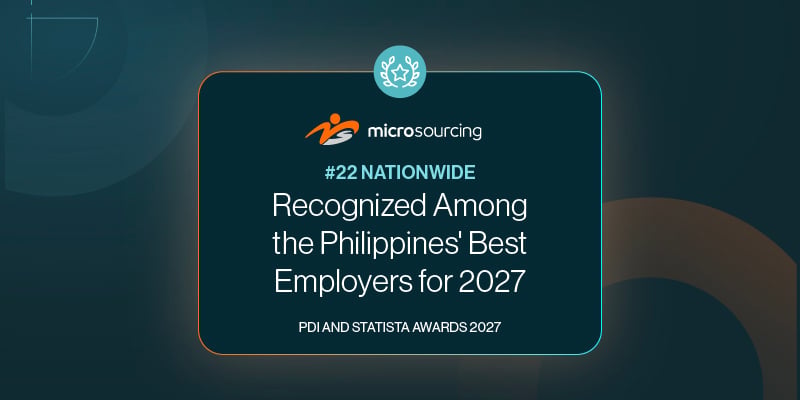 MicroSourcing Ranks 22nd Among the Philippines’ Best Employers for 2027