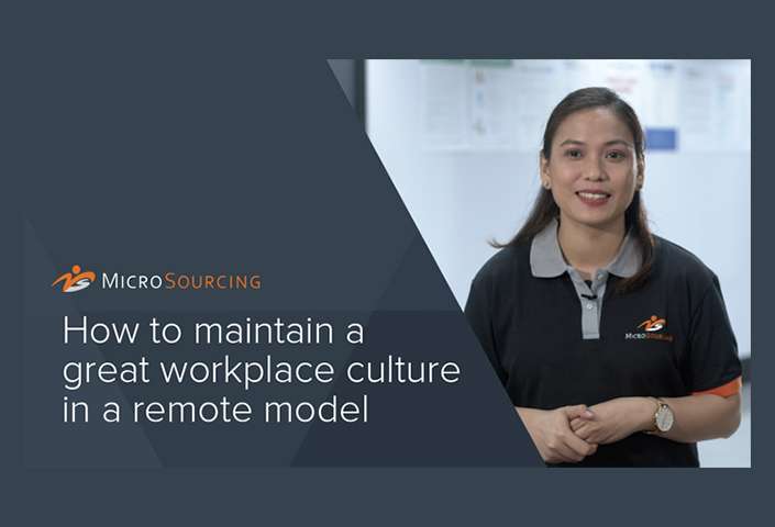 How to maintain a great workplace culture in a remote model