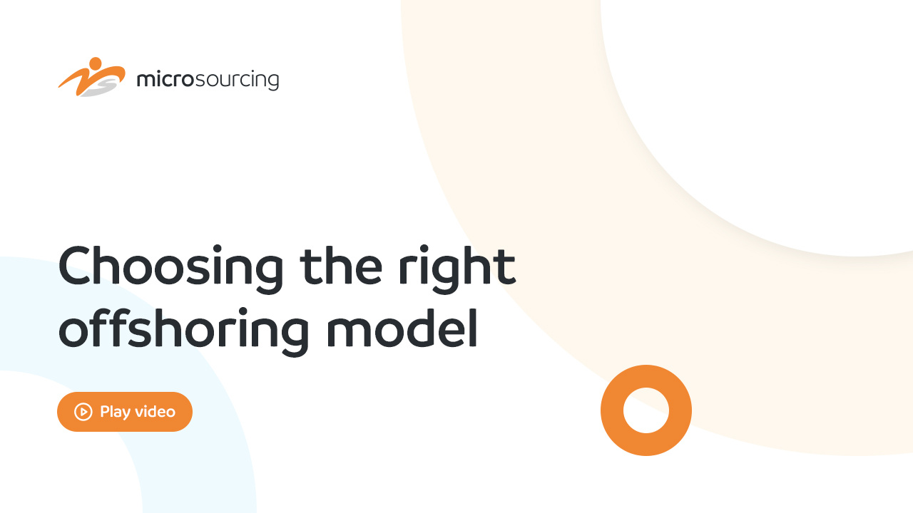 Choosing the right offshoring model