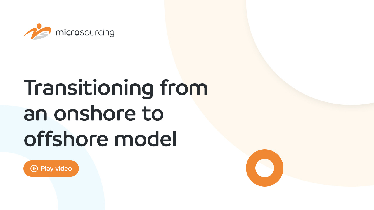 Transitioning from an onshore to offshore model