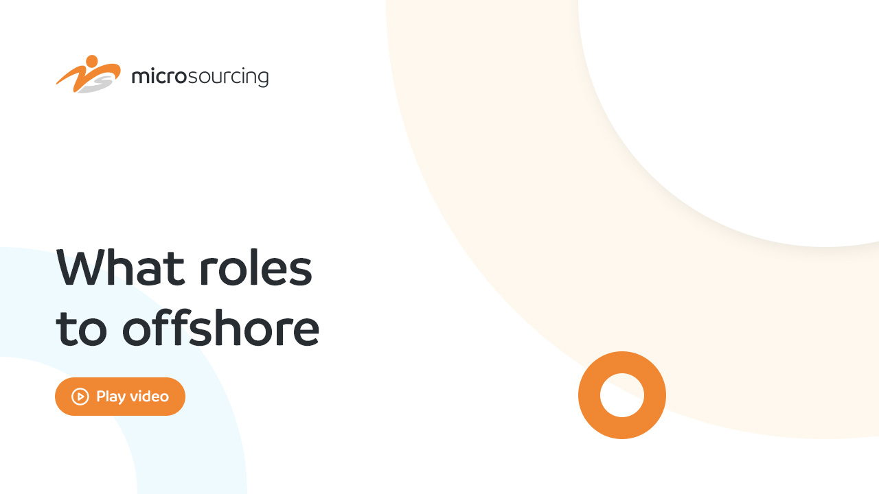 What roles to offshore