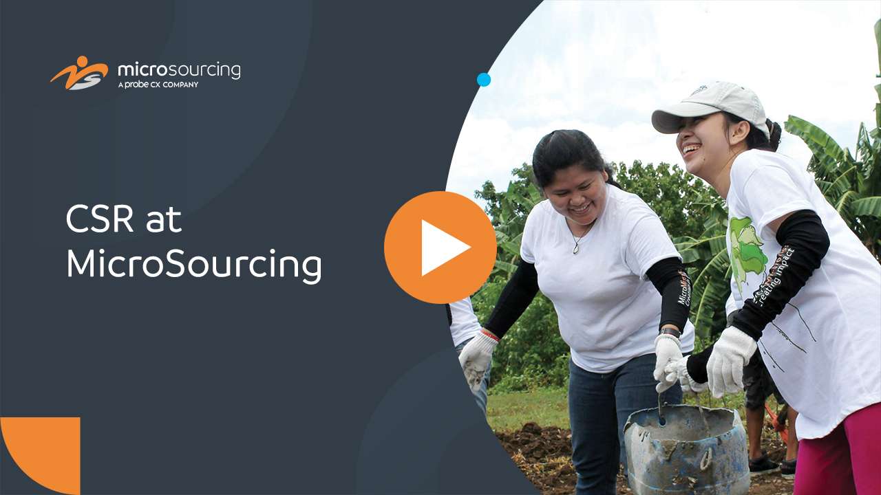 CSR at MicroSourcing