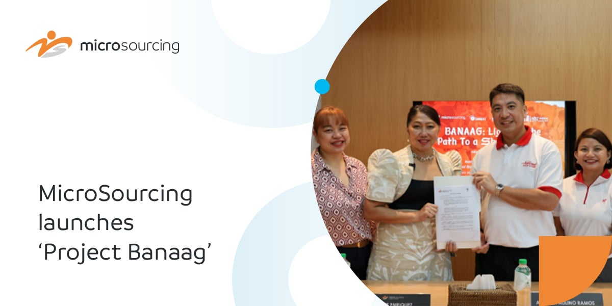 MicroSourcing Launches ‘Project Banaag’ to boost literacy and digital skills for young learners